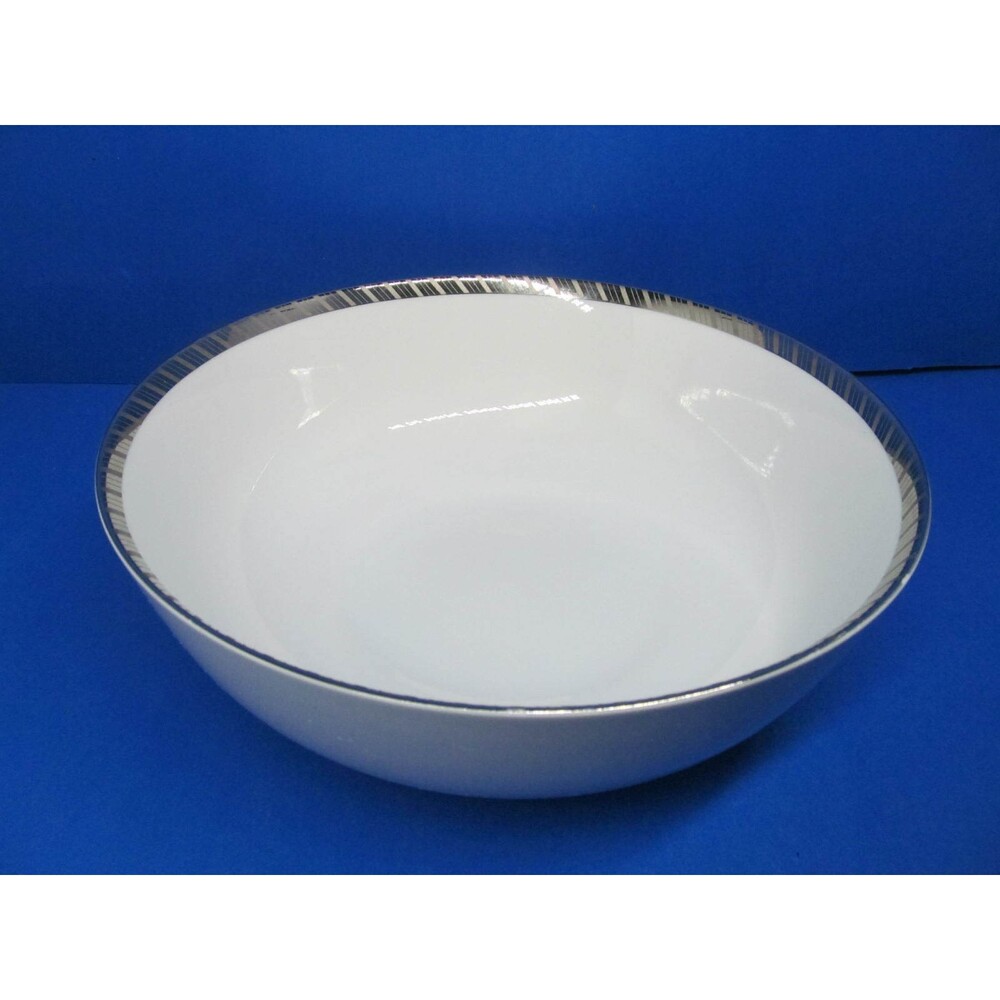 Rosenthal Gloriette Platin 8" And 9" Vegetable Serving Bowls Germany